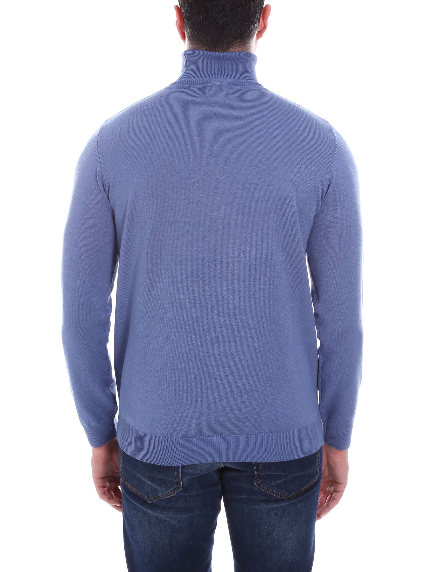 Maglie a collo alto Celeste Sseinse