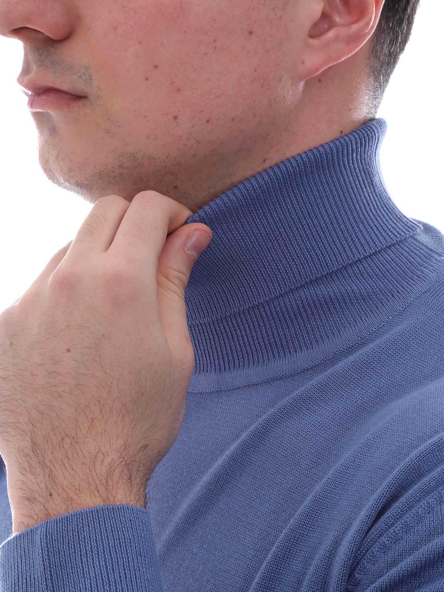 Maglie a collo alto Celeste Sseinse