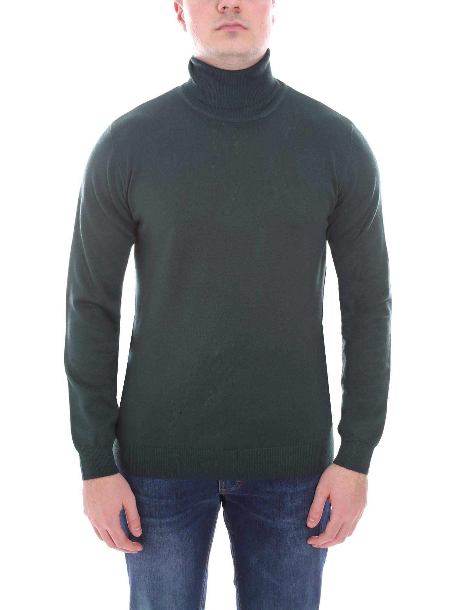 Maglie a collo alto Verde Sseinse