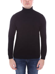 Maglie a collo alto Nero Sseinse