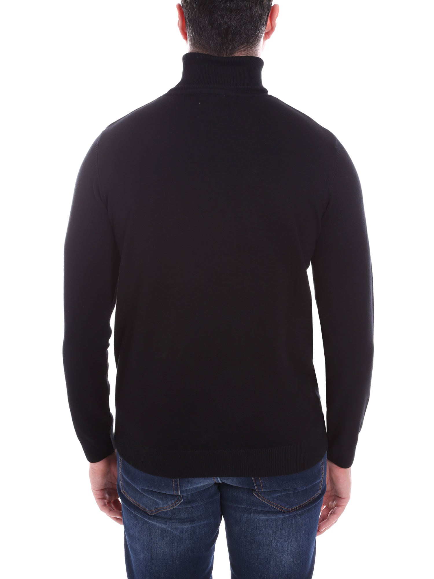 Maglie a collo alto Nero Sseinse