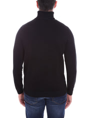 Maglie a collo alto Nero Sseinse