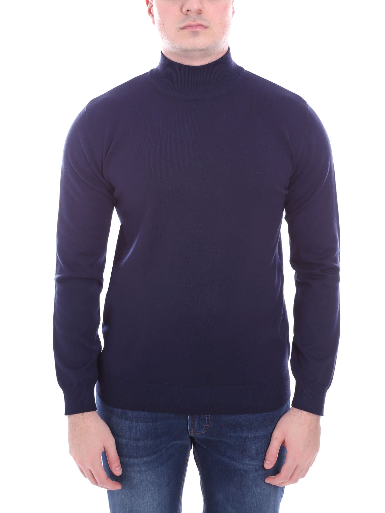 Maglie a collo alto Blu Sseinse