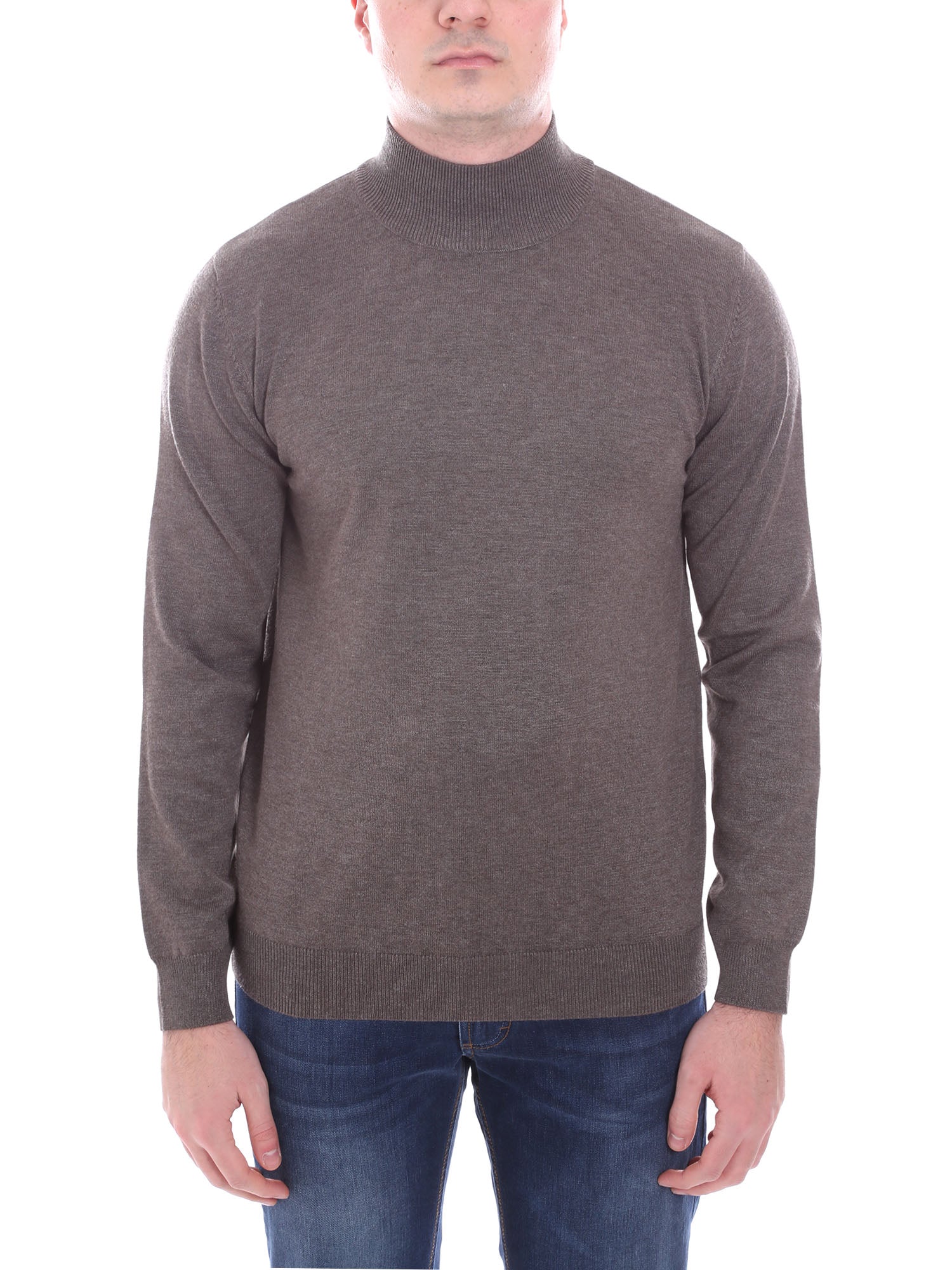 Maglie a collo alto Tortora Sseinse