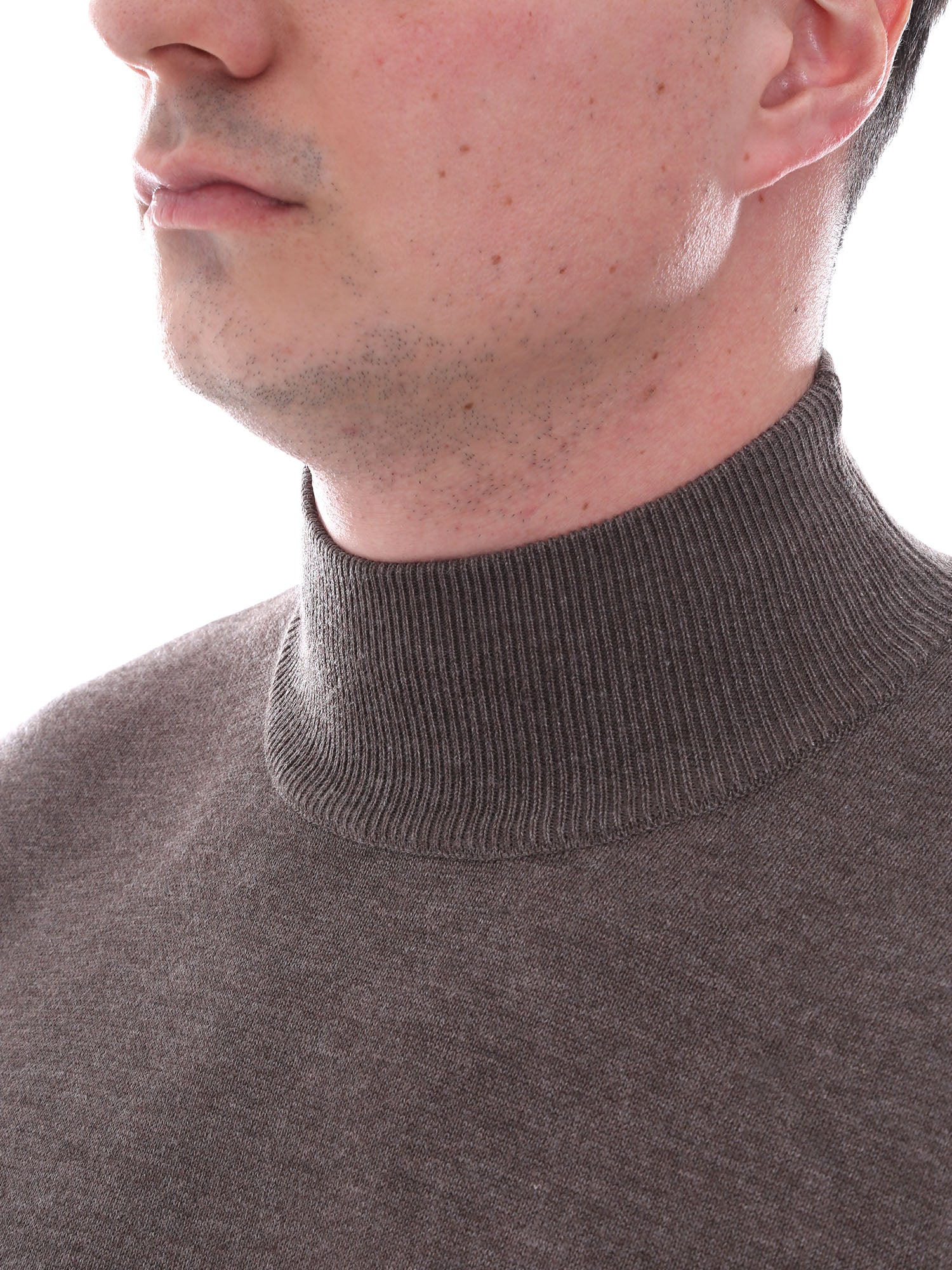 Maglie a collo alto Tortora Sseinse