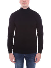 Maglie a collo alto Nero Sseinse