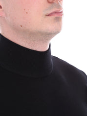 Maglie a collo alto Nero Sseinse