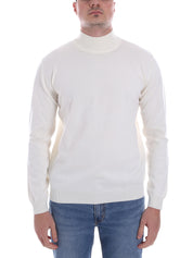 Maglie a collo alto Avorio Sseinse