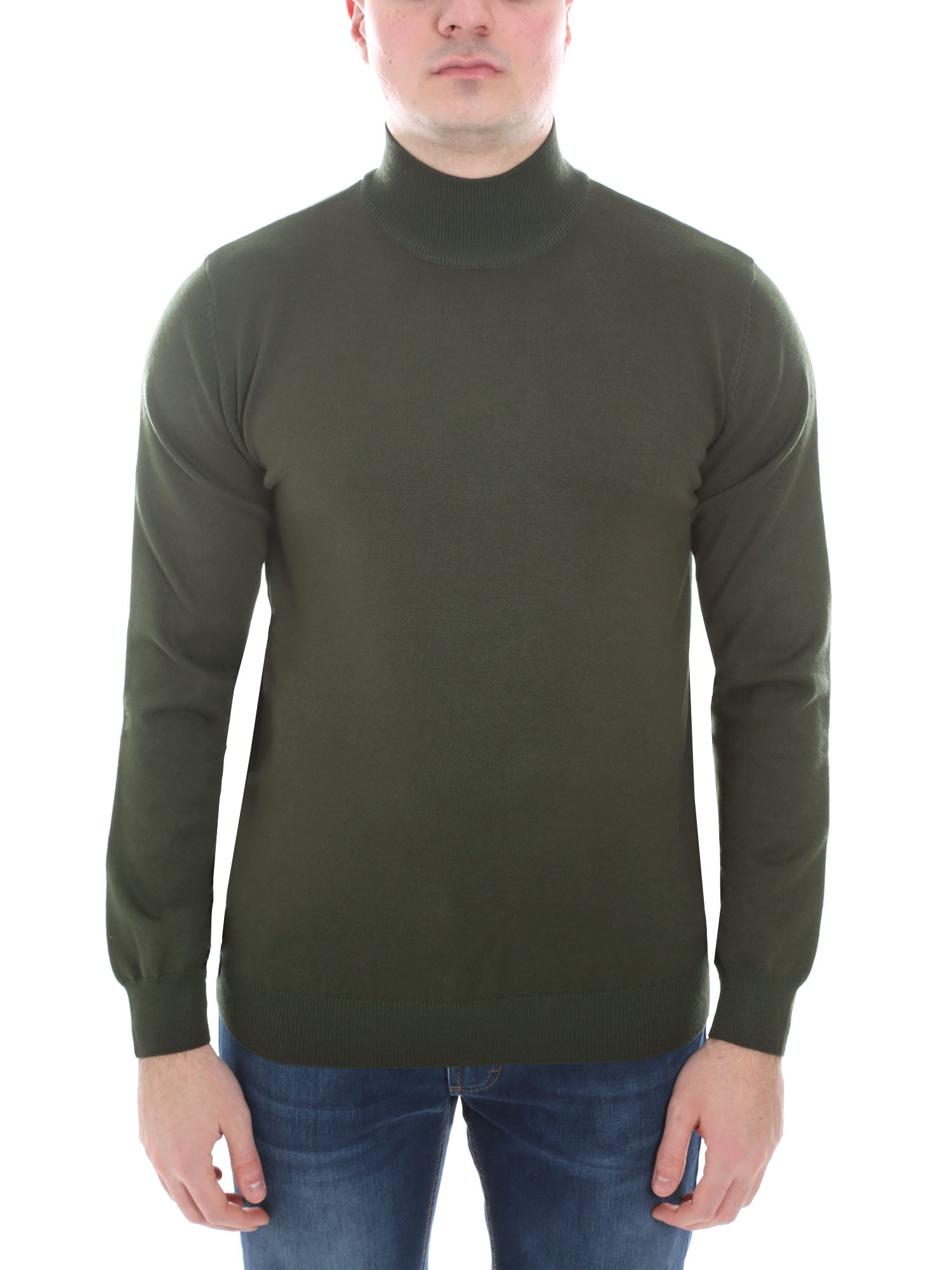 Maglie a collo alto Verde Sseinse