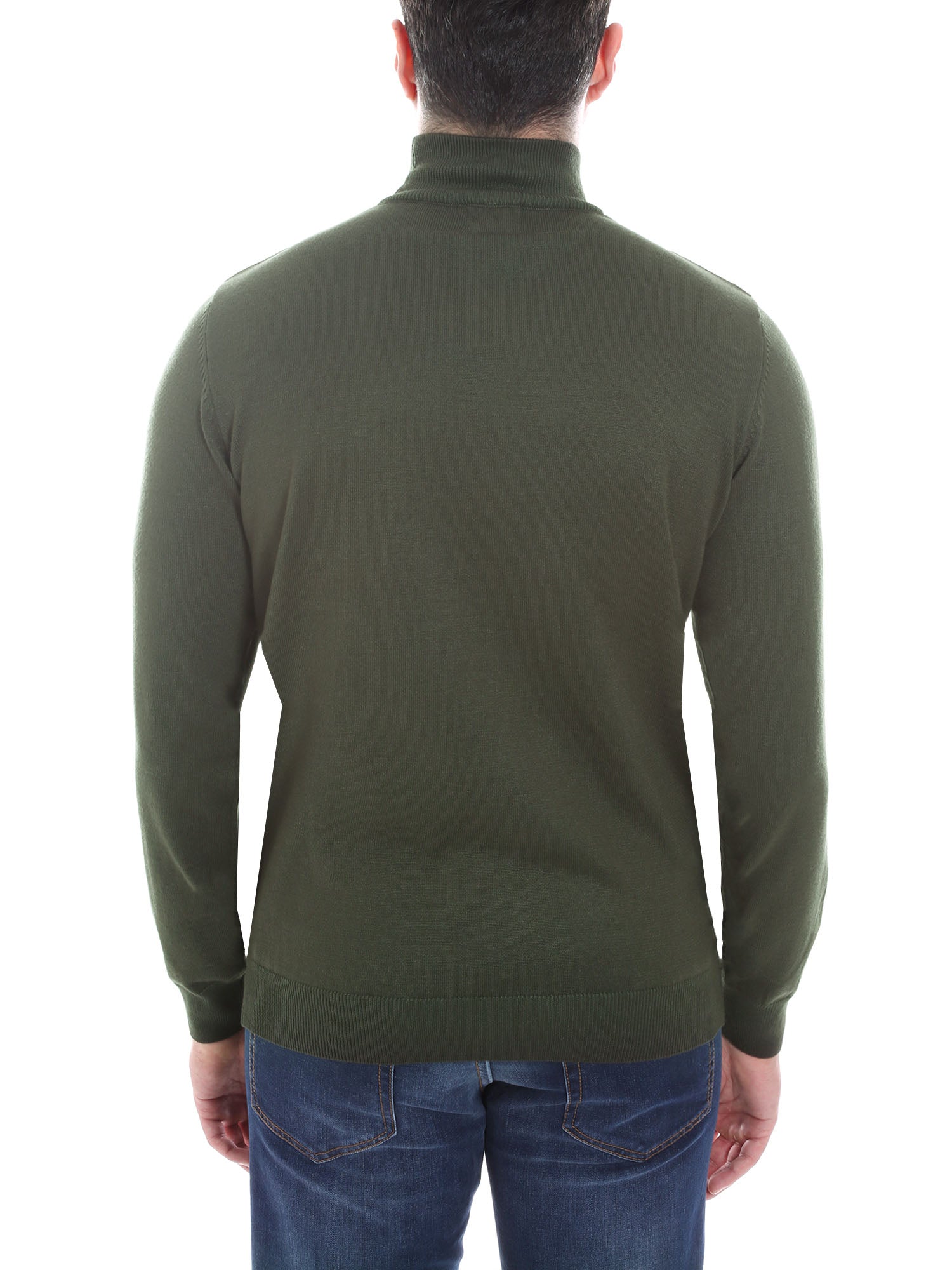 Maglie a collo alto Verde Sseinse