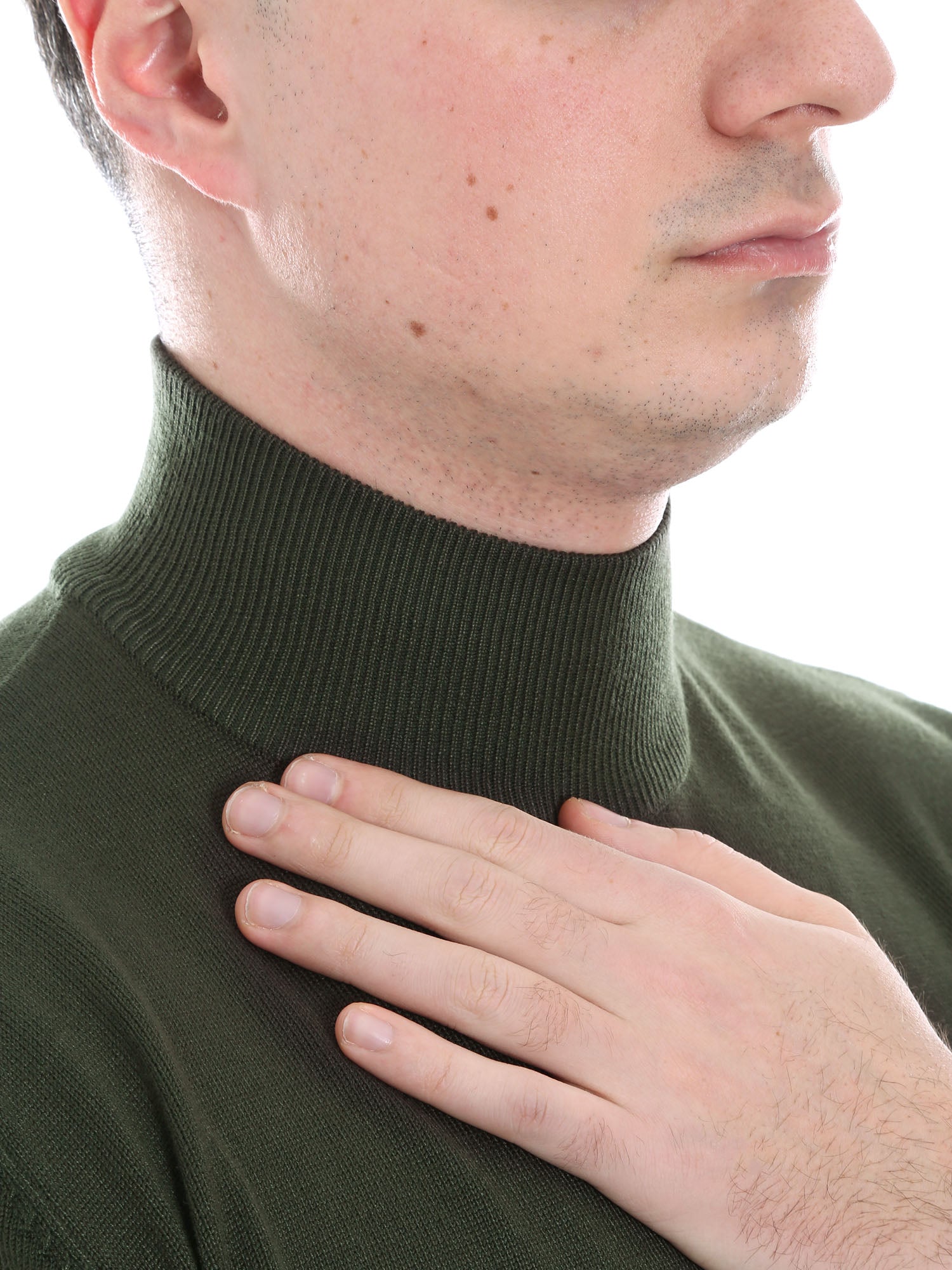 Maglie a collo alto Verde Sseinse