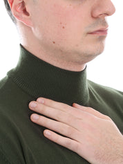 Maglie a collo alto Verde Sseinse