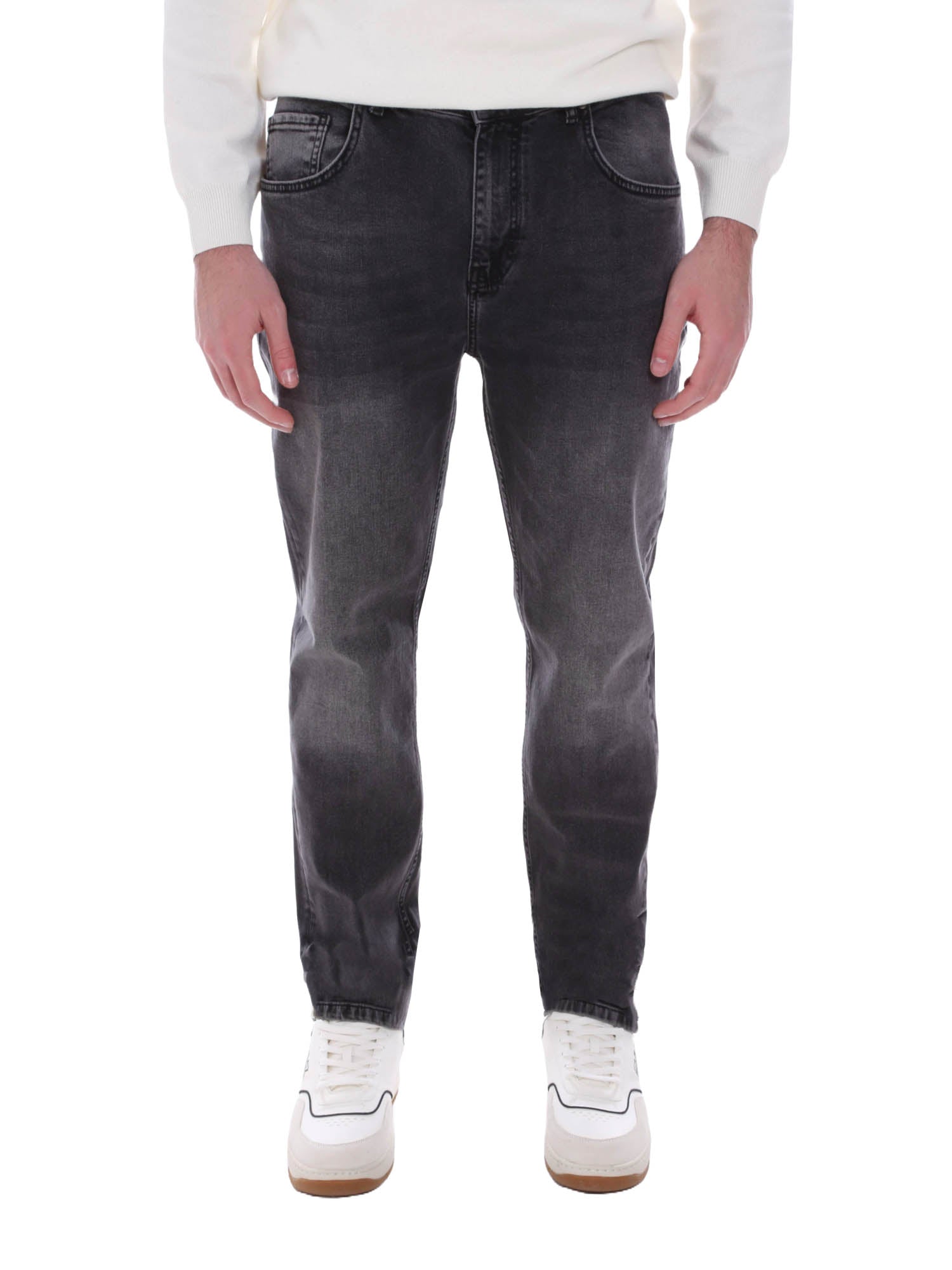 Jeans Grigio Sseinse