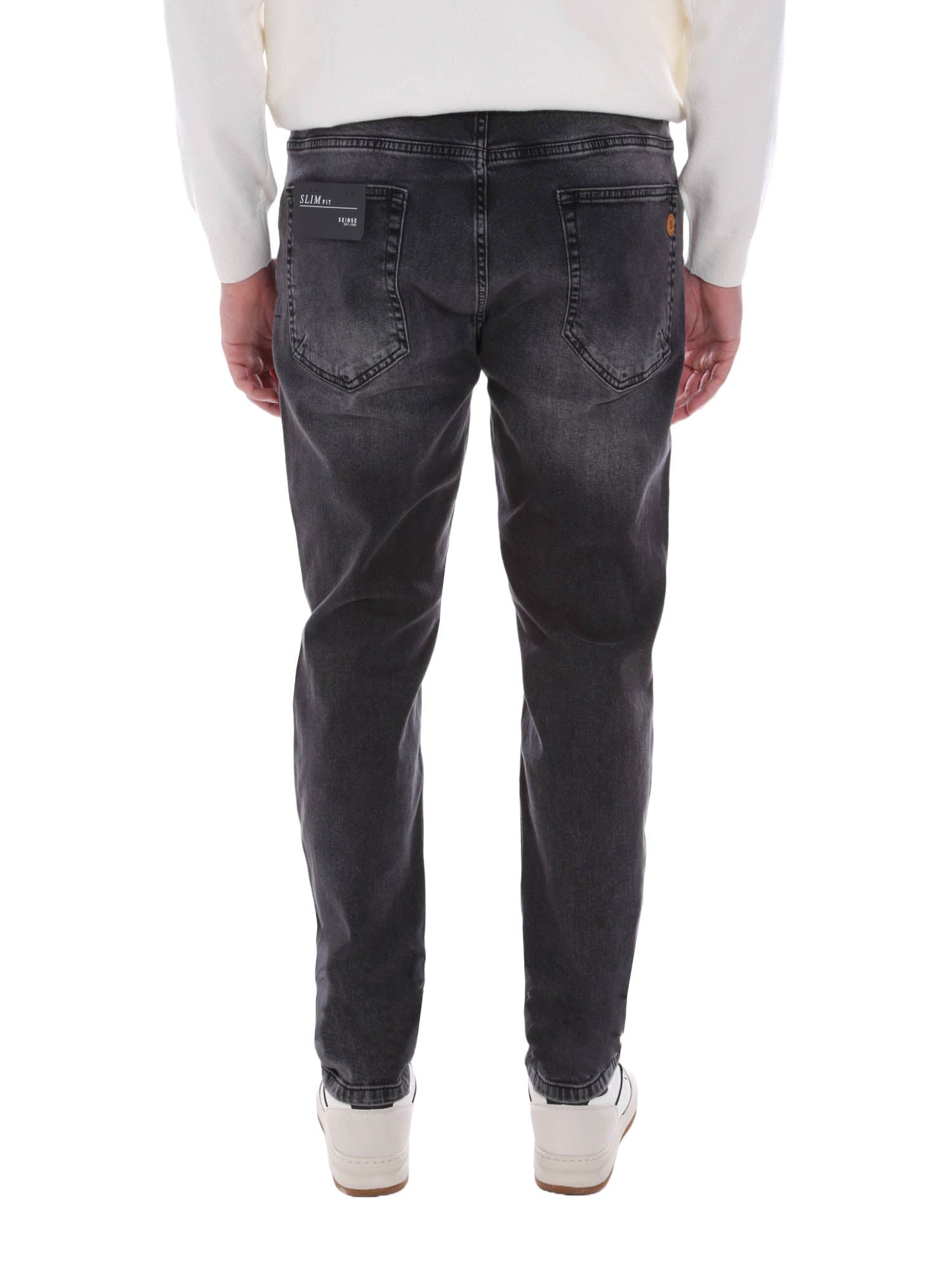 Jeans Grigio Sseinse