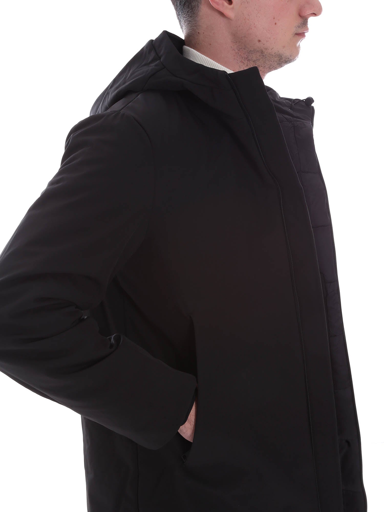 Piumini Nero Borgoni Milano