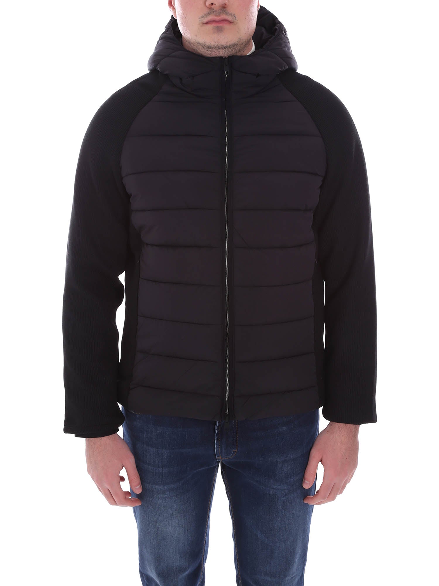 Piumini Nero Borgoni Milano