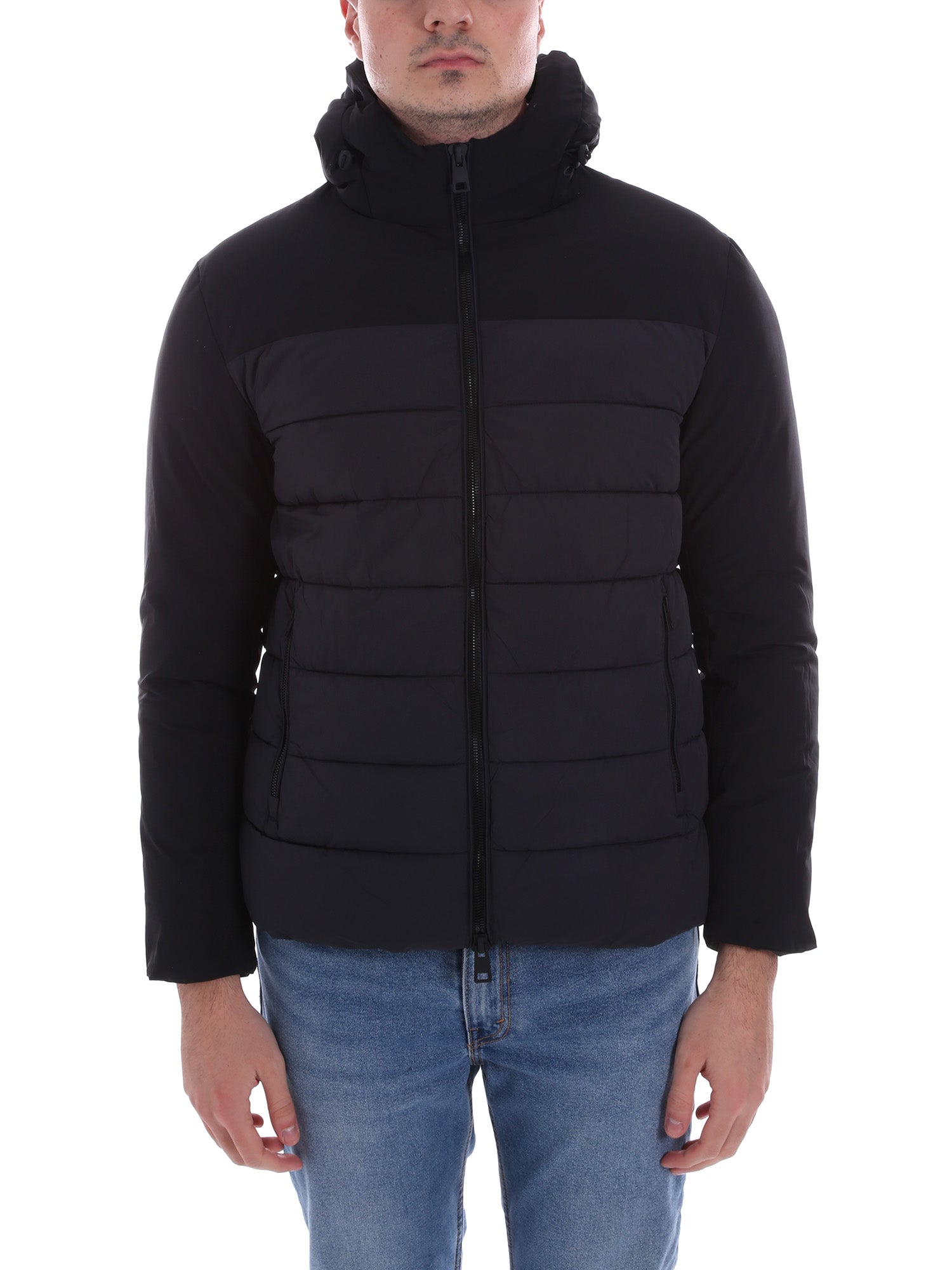 Piumini Nero Borgoni Milano