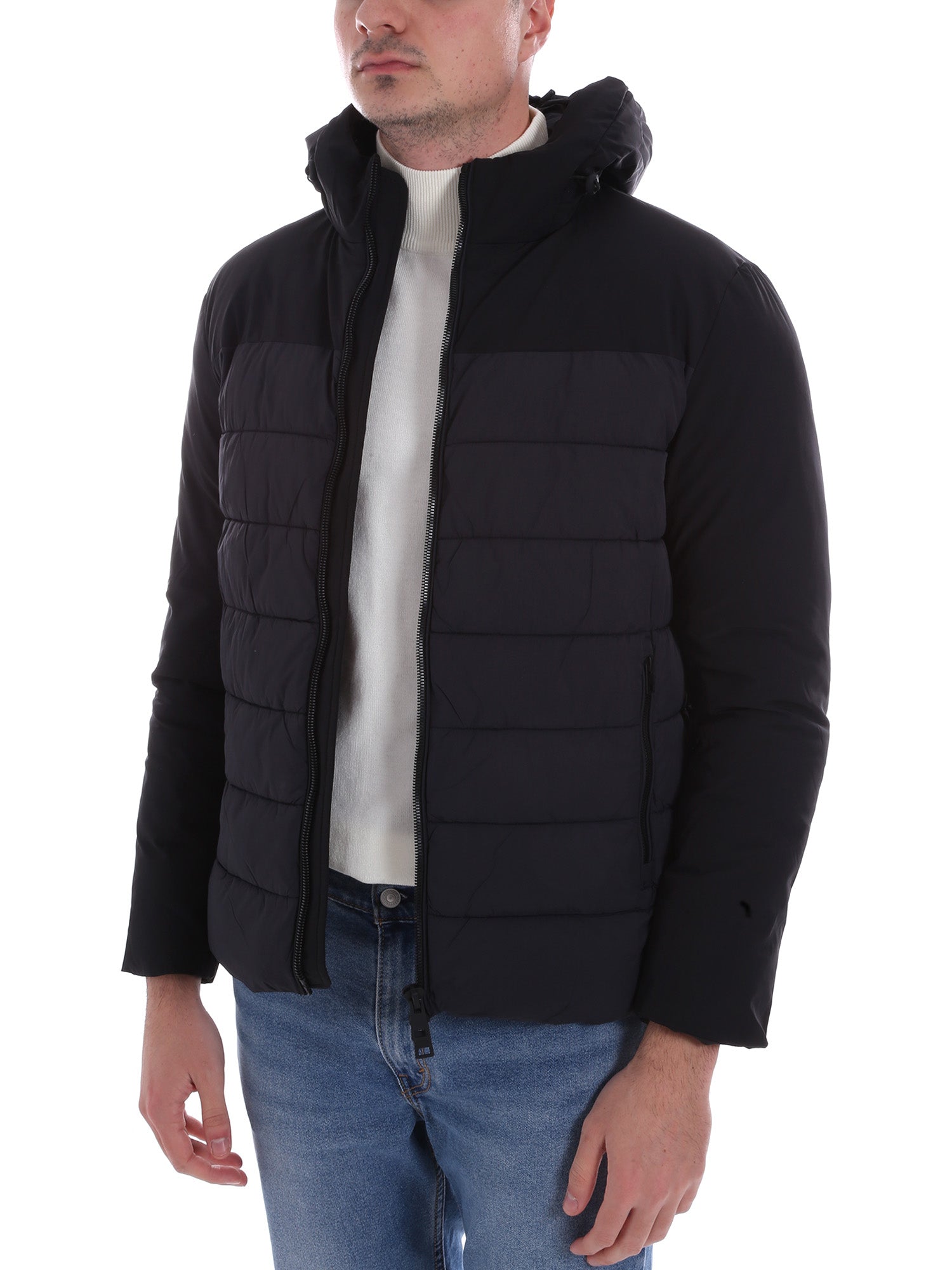 Piumini Nero Borgoni Milano