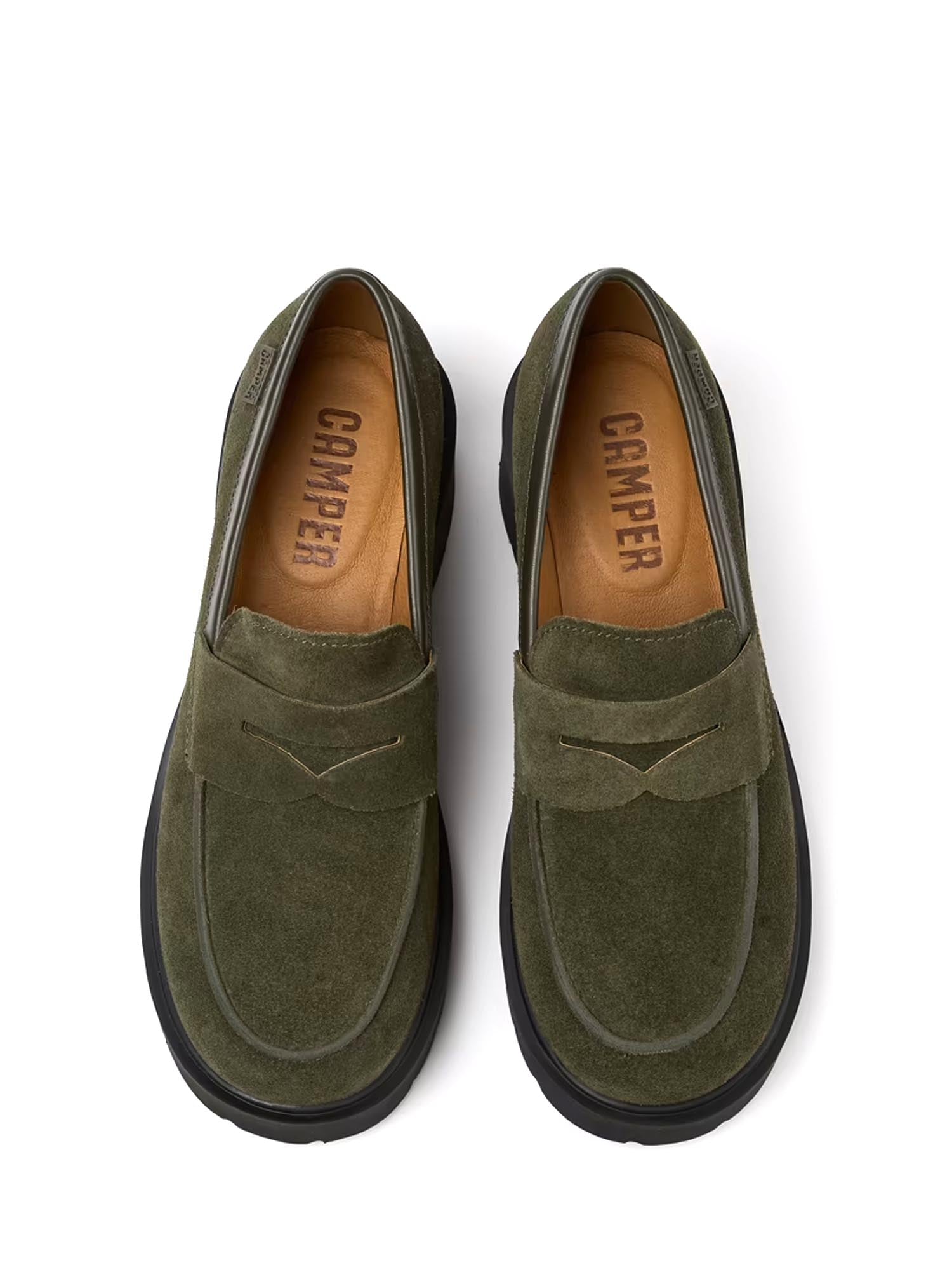 Mocassini Verde Camper