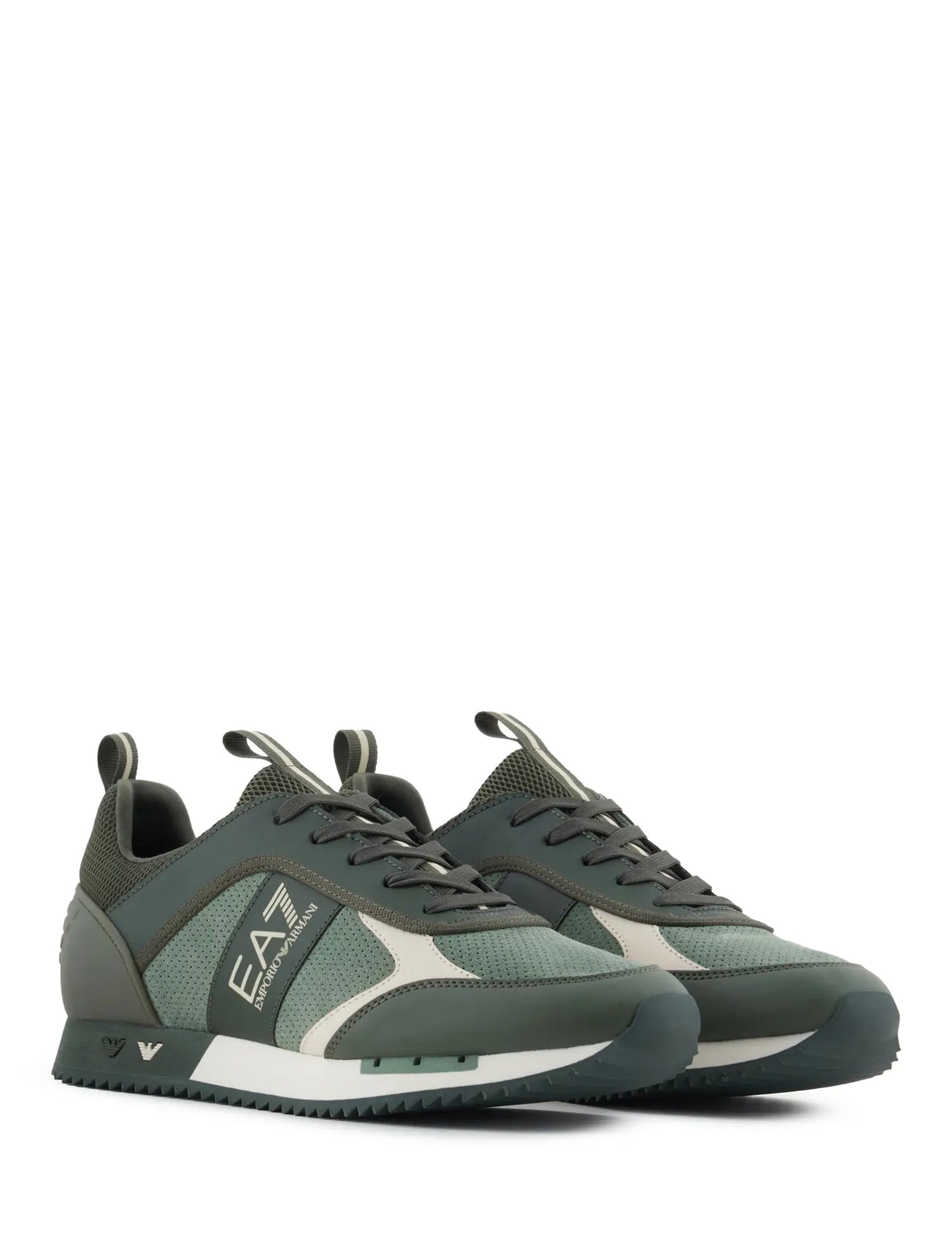 Sneakers Verde Chiaro Ea7 Emporio Armani