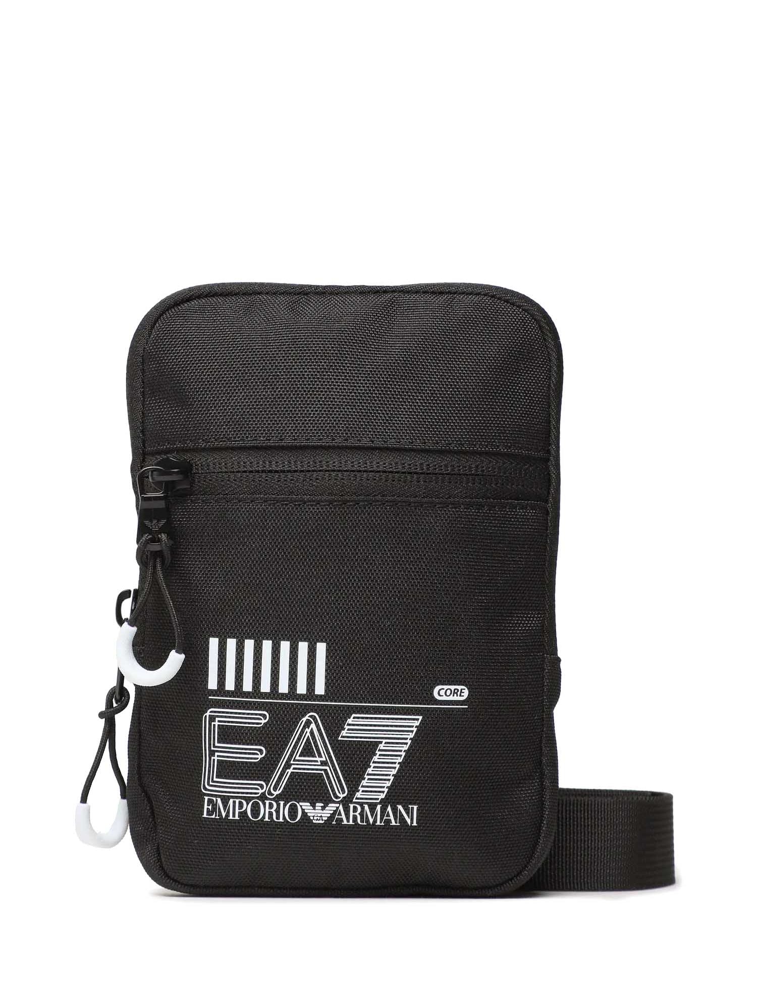 Tracolla Nero Bianco Ea7 Emporio Armani