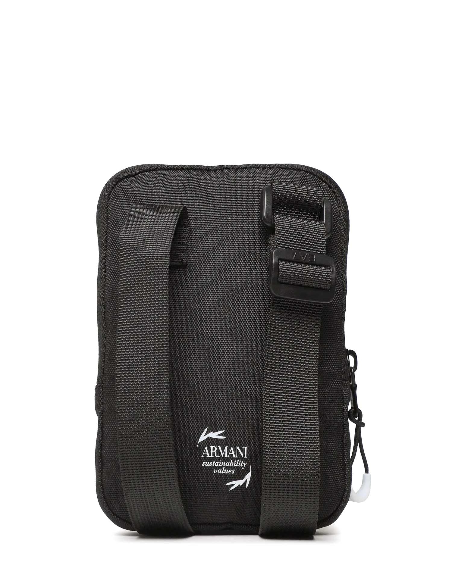 Tracolla Nero Bianco Ea7 Emporio Armani