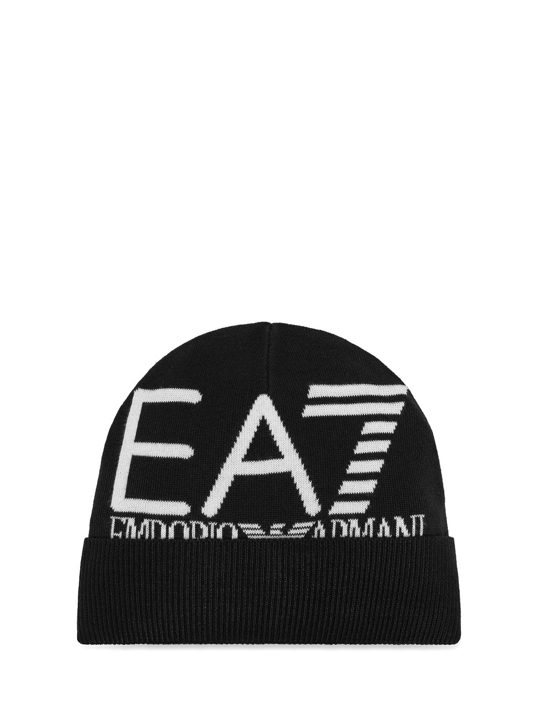 Cappelli Nero Bianco Ea7 Emporio Armani