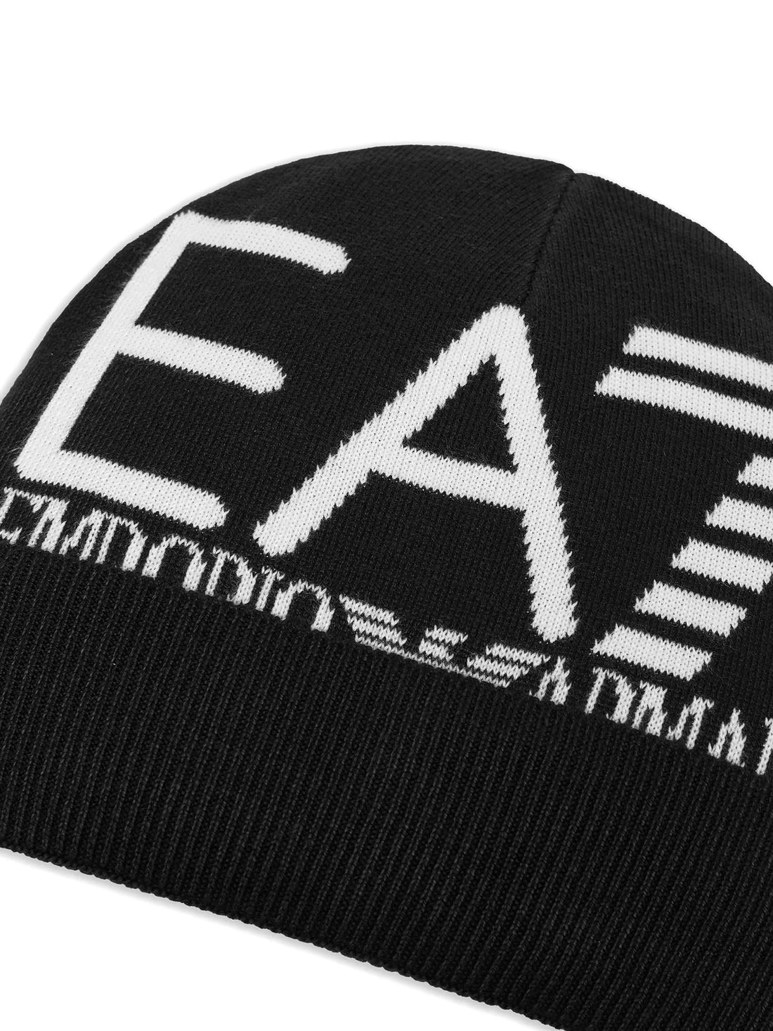 Cappelli Nero Bianco Ea7 Emporio Armani