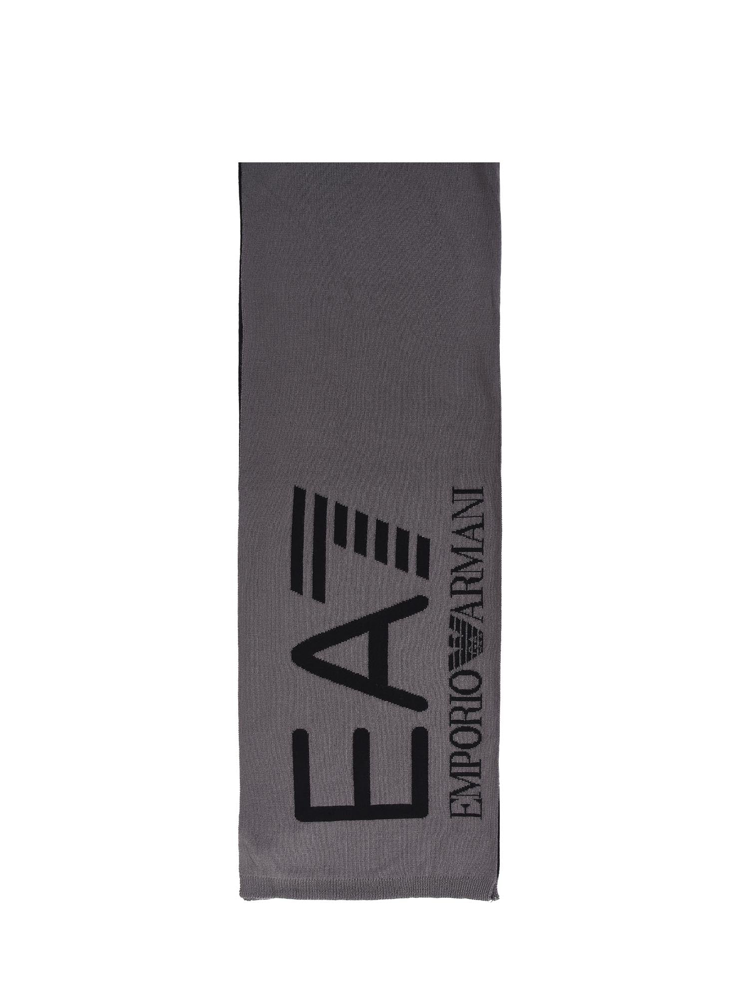 Sciarpe Grigio Ea7 Emporio Armani
