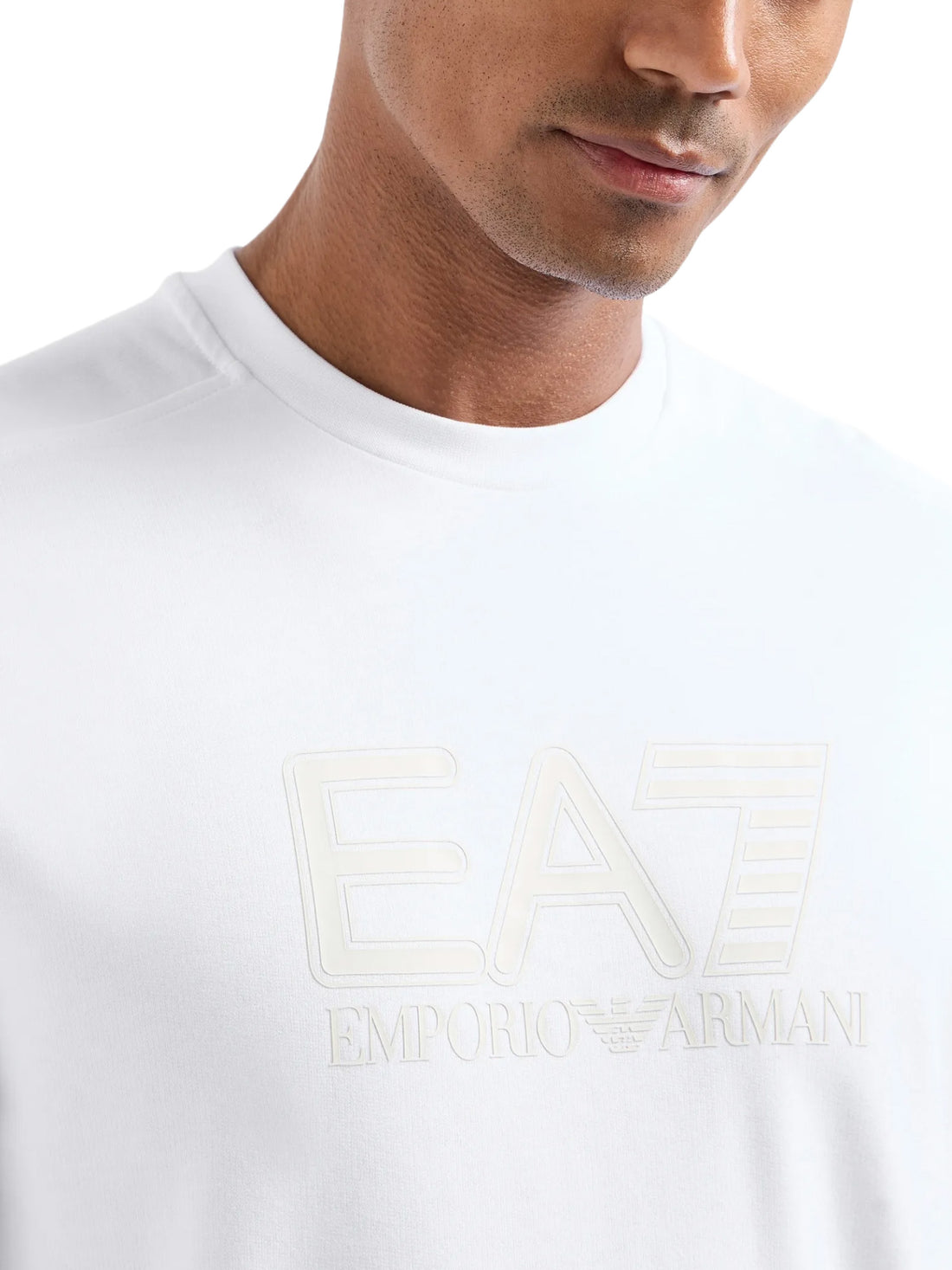 Felpe Bianco Ea7 Emporio Armani