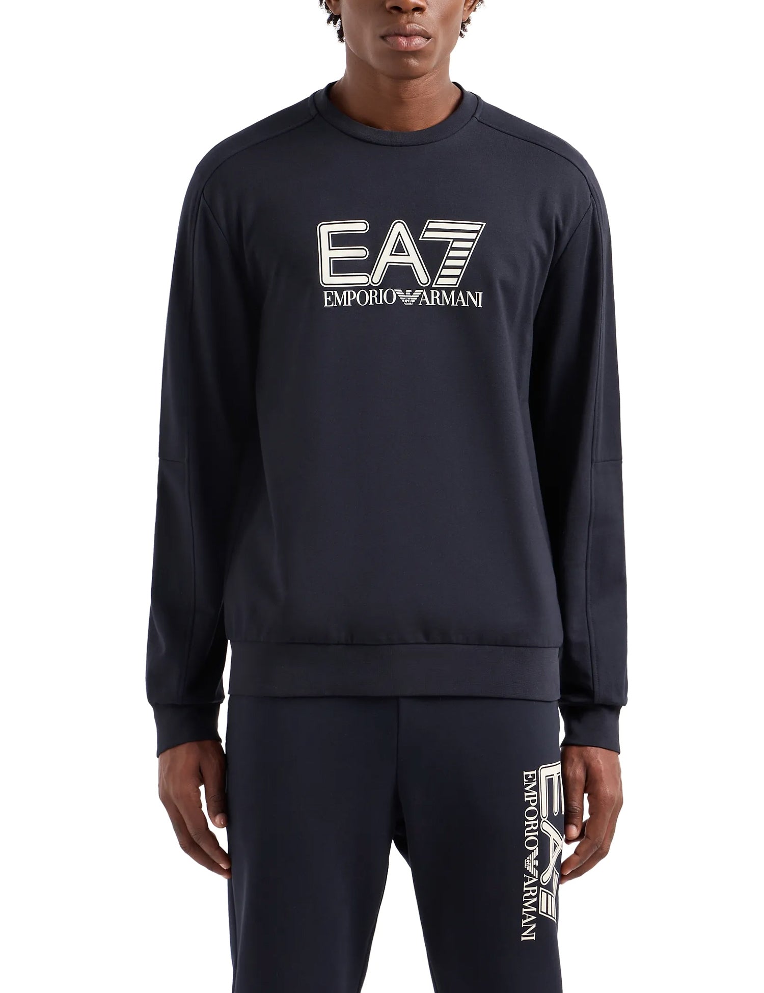 Felpe Blu Ea7 Emporio Armani