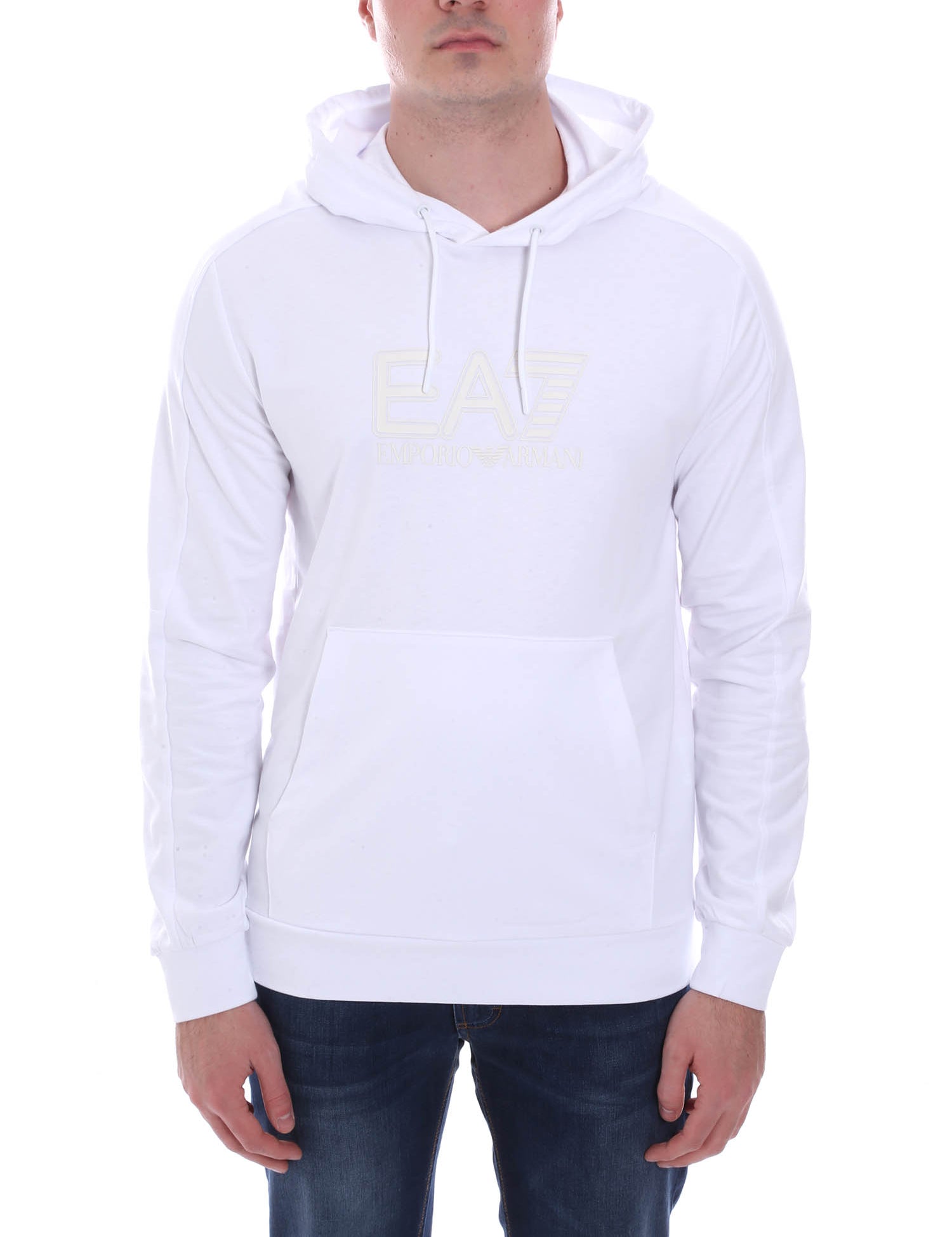 Felpe Bianco Ea7 Emporio Armani
