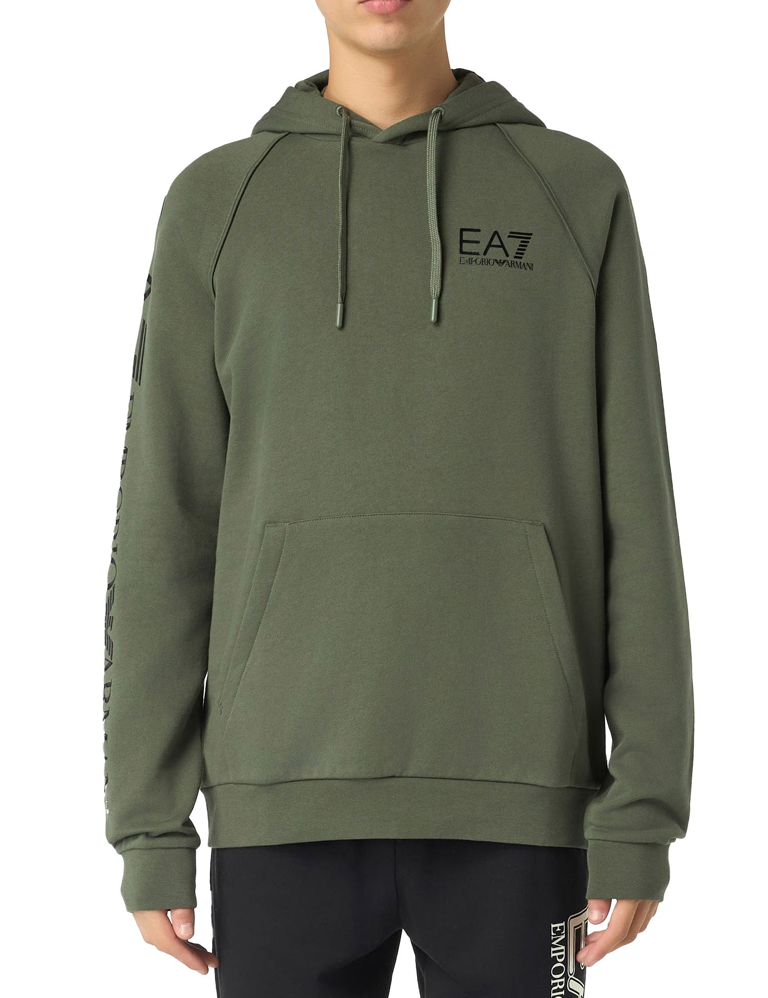 Felpe Verde Nero Ea7 Emporio Armani