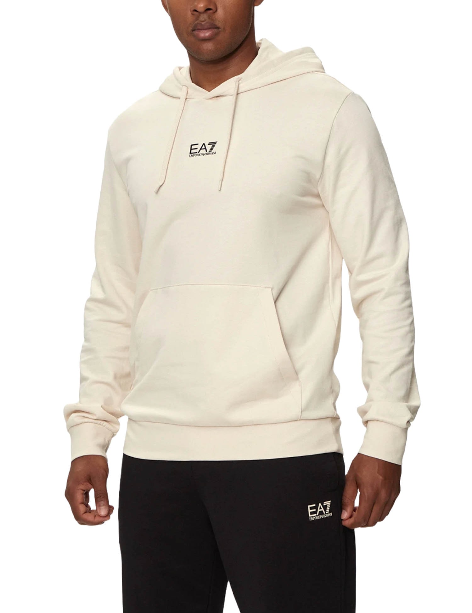 Felpe Avorio Ea7 Emporio Armani