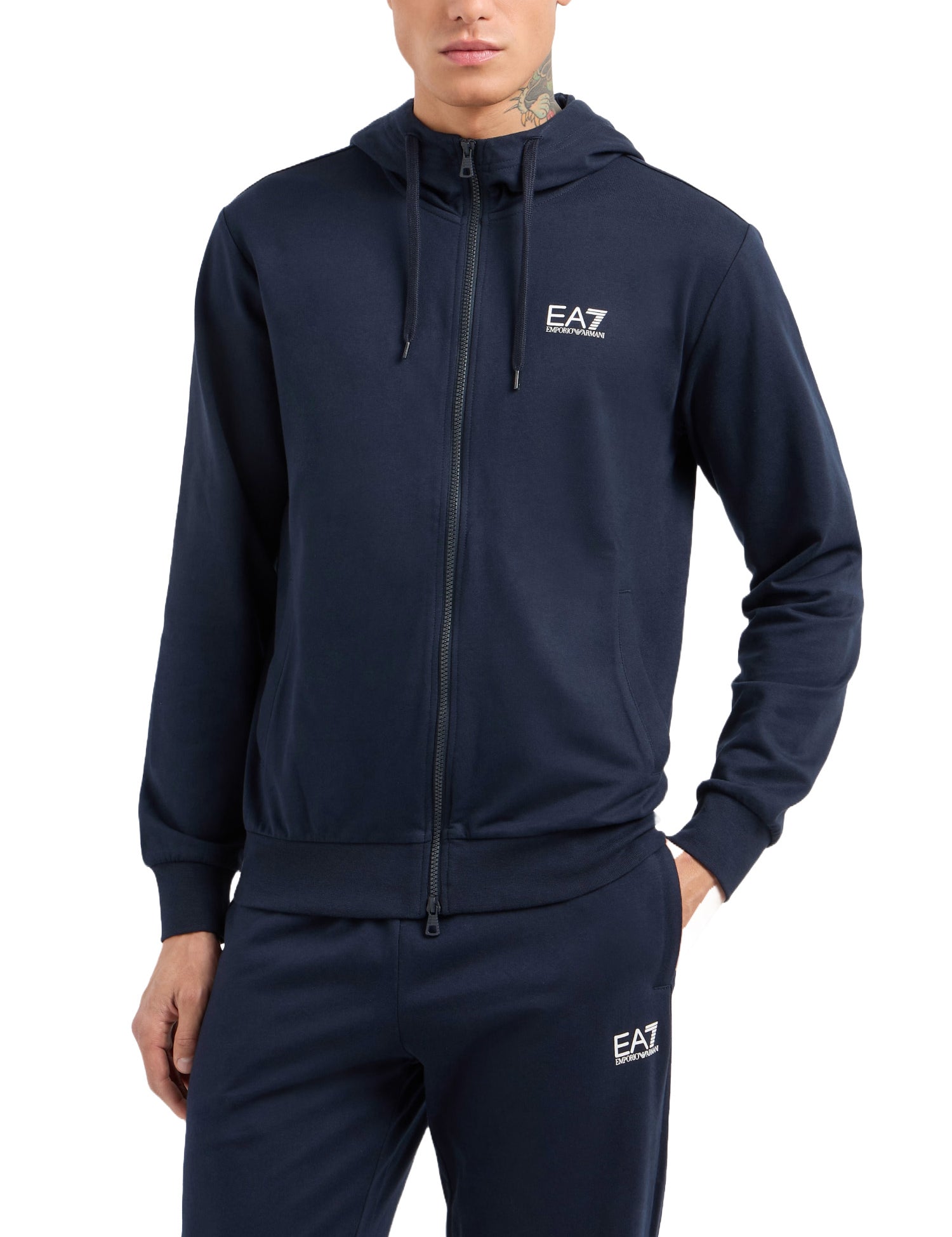 Felpe Blu Ea7 Emporio Armani