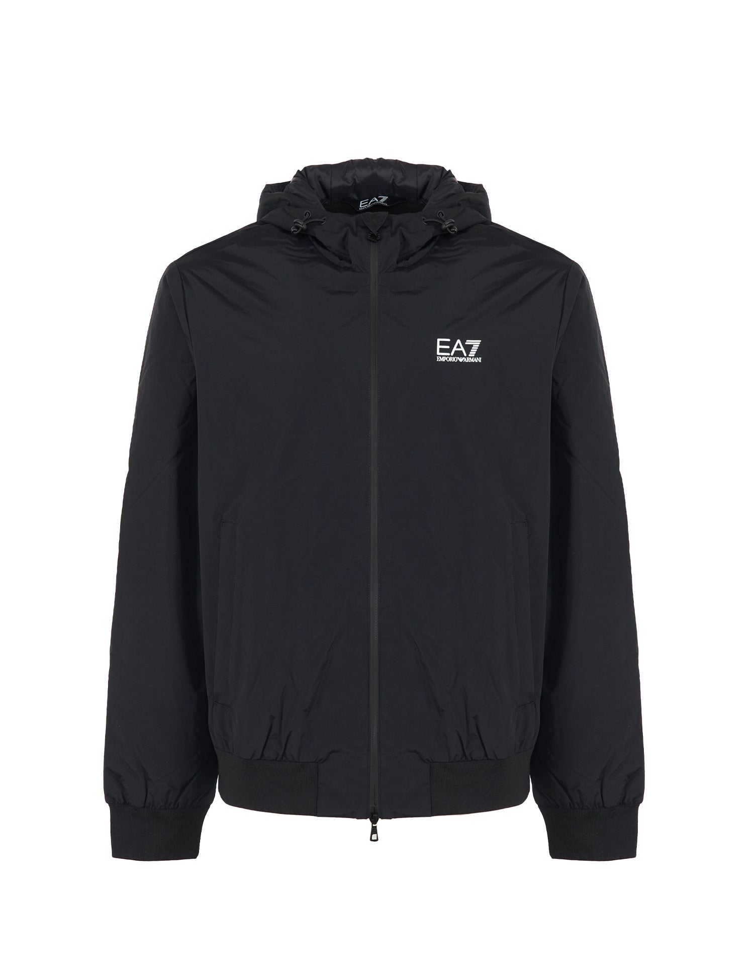 Piumini Nero Ea7 Emporio Armani