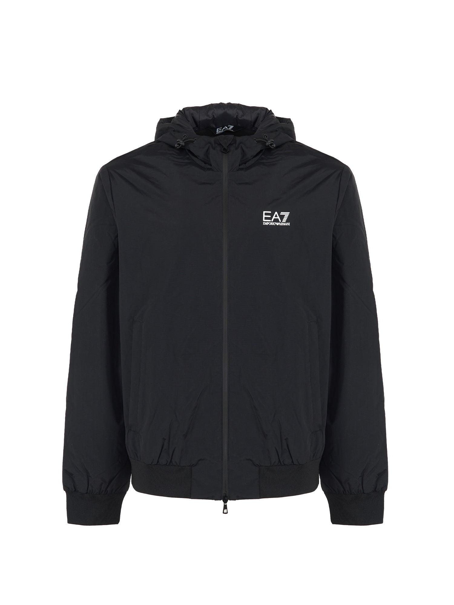 Piumini Nero Ea7 Emporio Armani