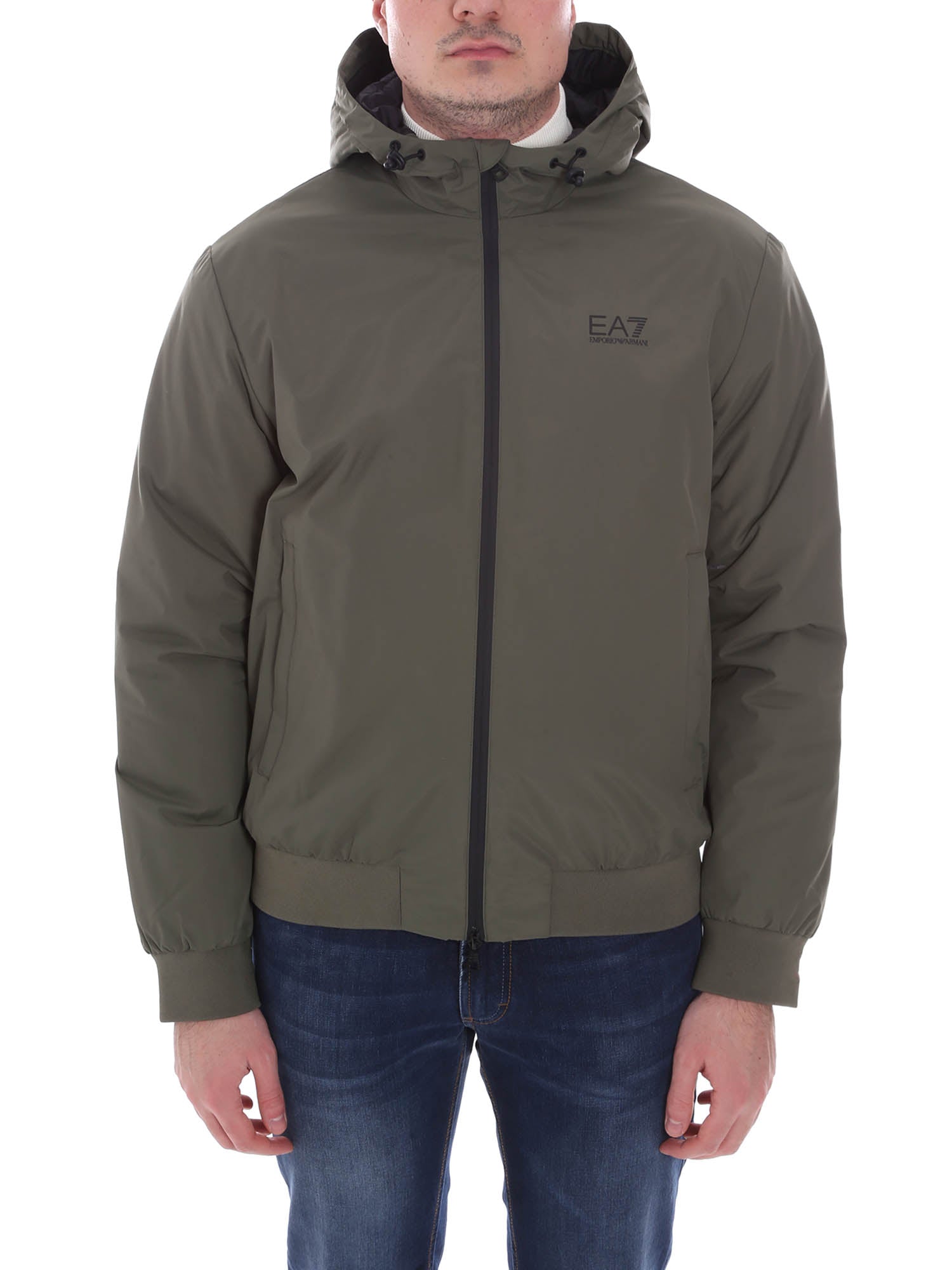 Piumini Verde Ea7 Emporio Armani