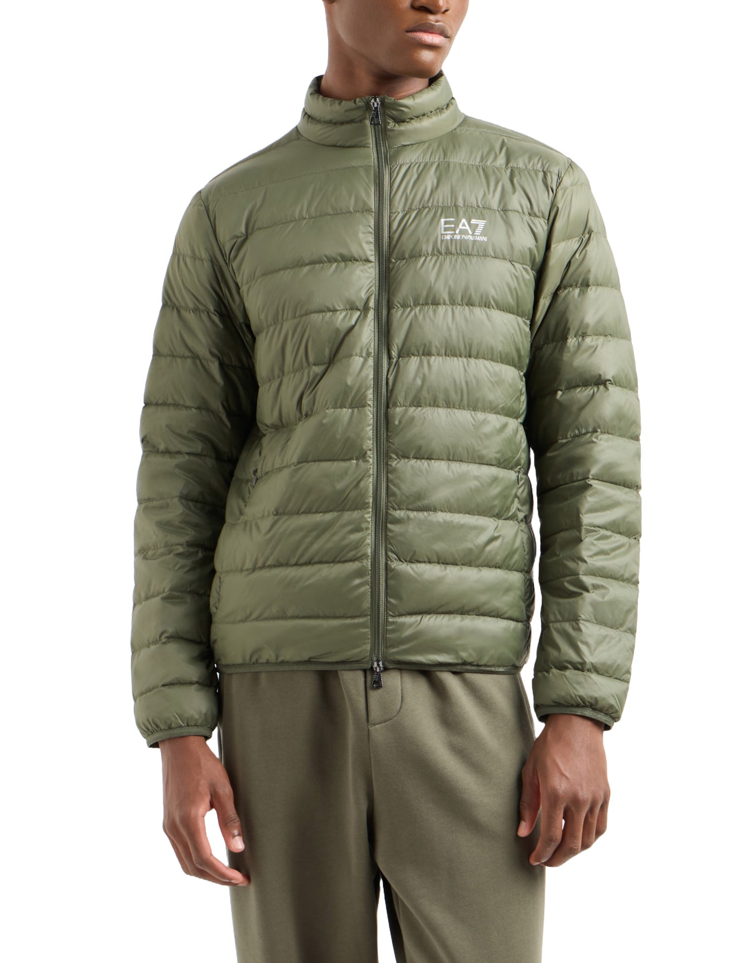 Piumini Verde Ea7 Emporio Armani