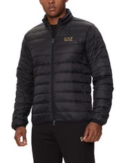 Piumini Nero Ea7 Emporio Armani