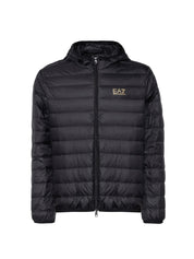 Piumini Nero Ea7 Emporio Armani
