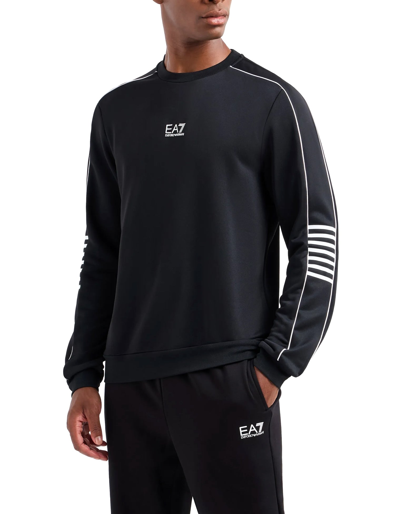 Felpe Nero Ea7 Emporio Armani