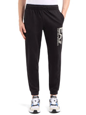 Pantaloni sportivi Nero Ea7 Emporio Armani