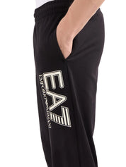 Pantaloni sportivi Nero Ea7 Emporio Armani