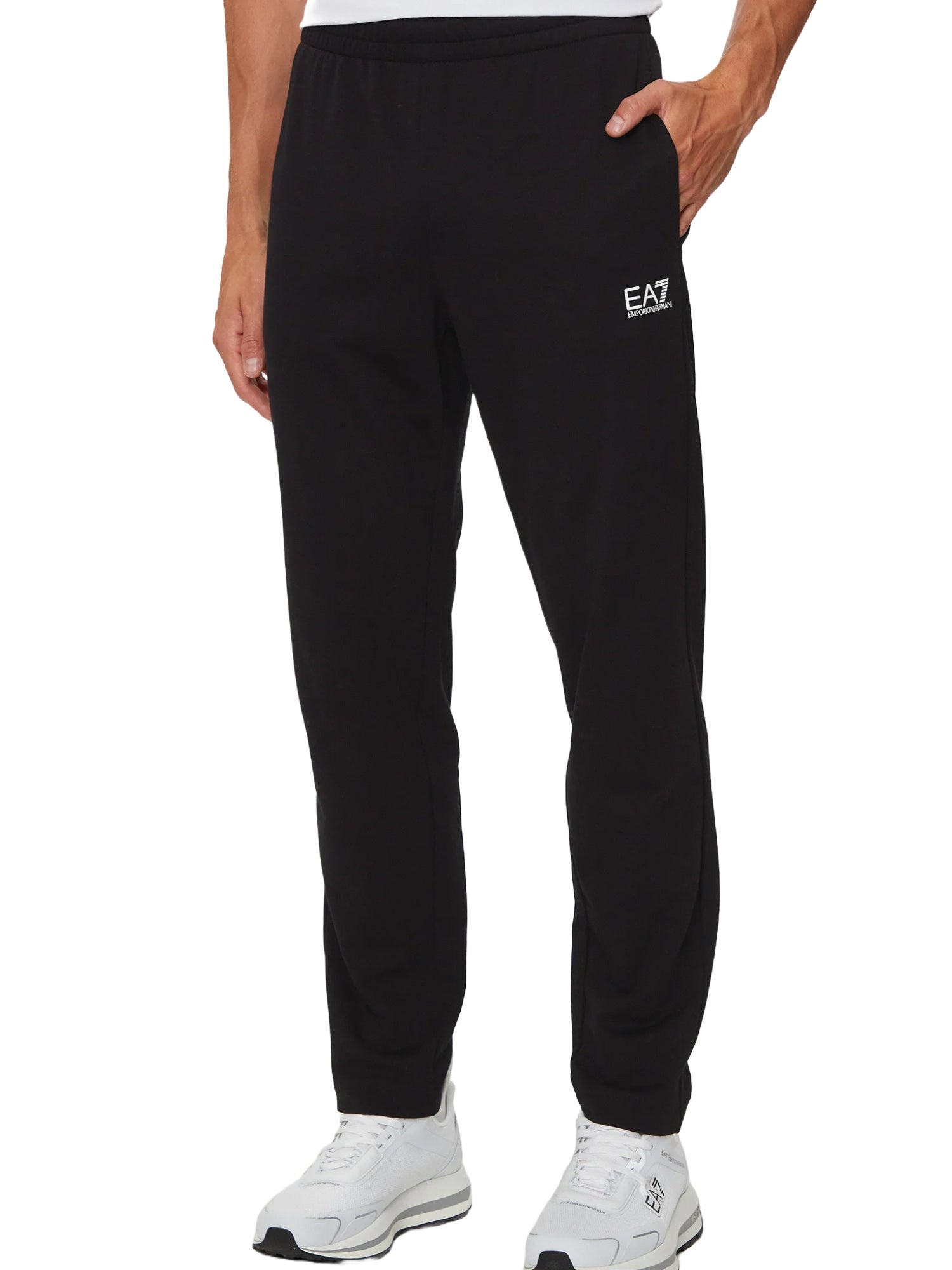 Pantaloni sportivi Nero Ea7 Emporio Armani