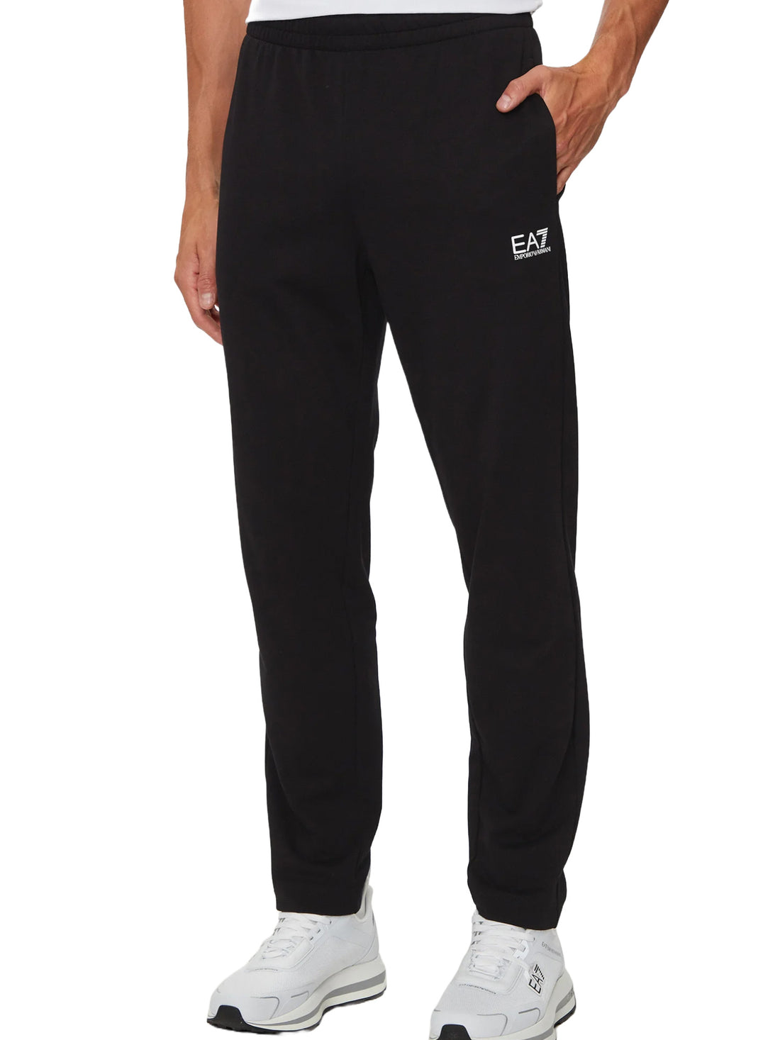 Pantaloni sportivi Nero Ea7 Emporio Armani