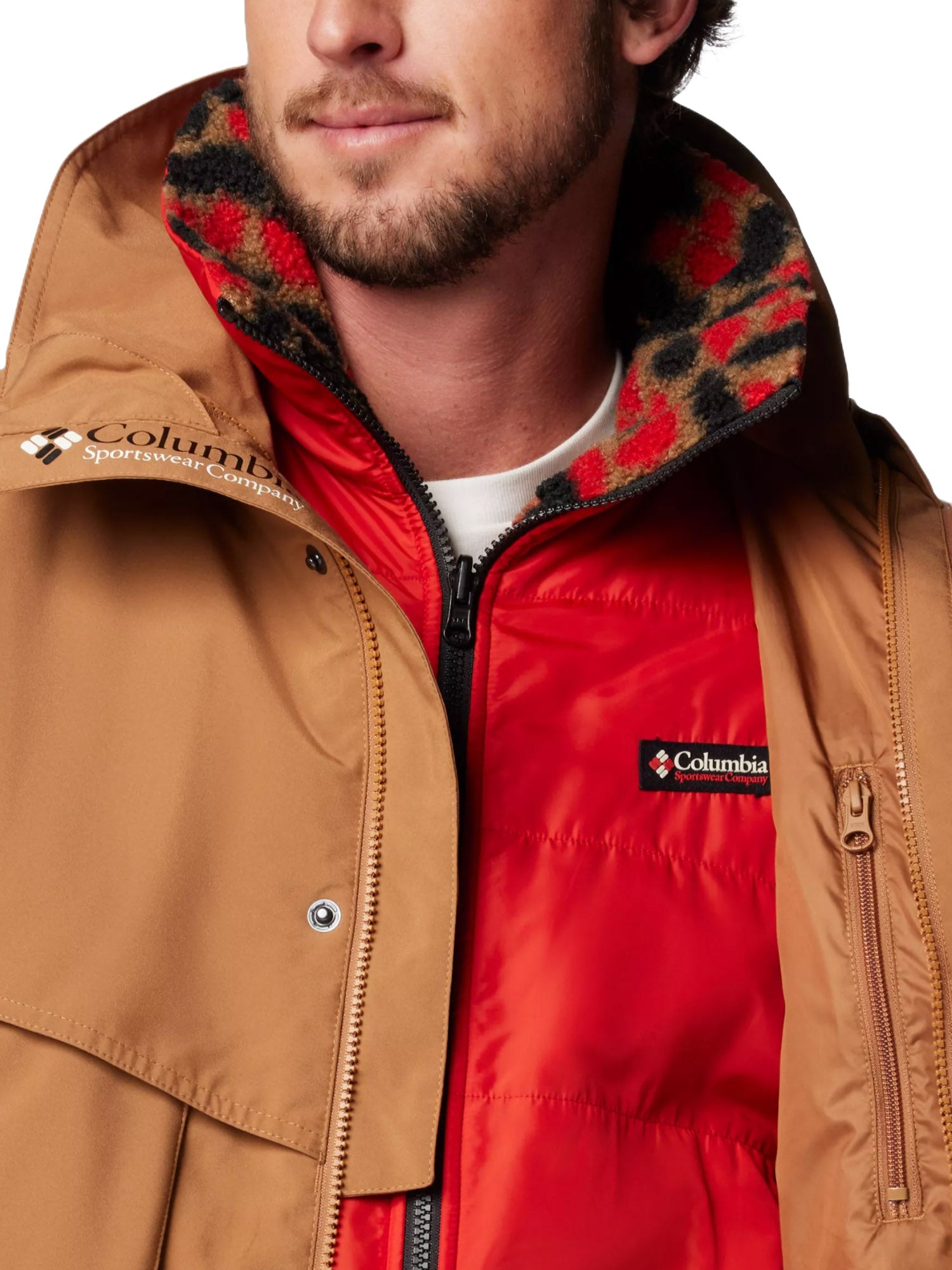 Giacche Marrone Columbia