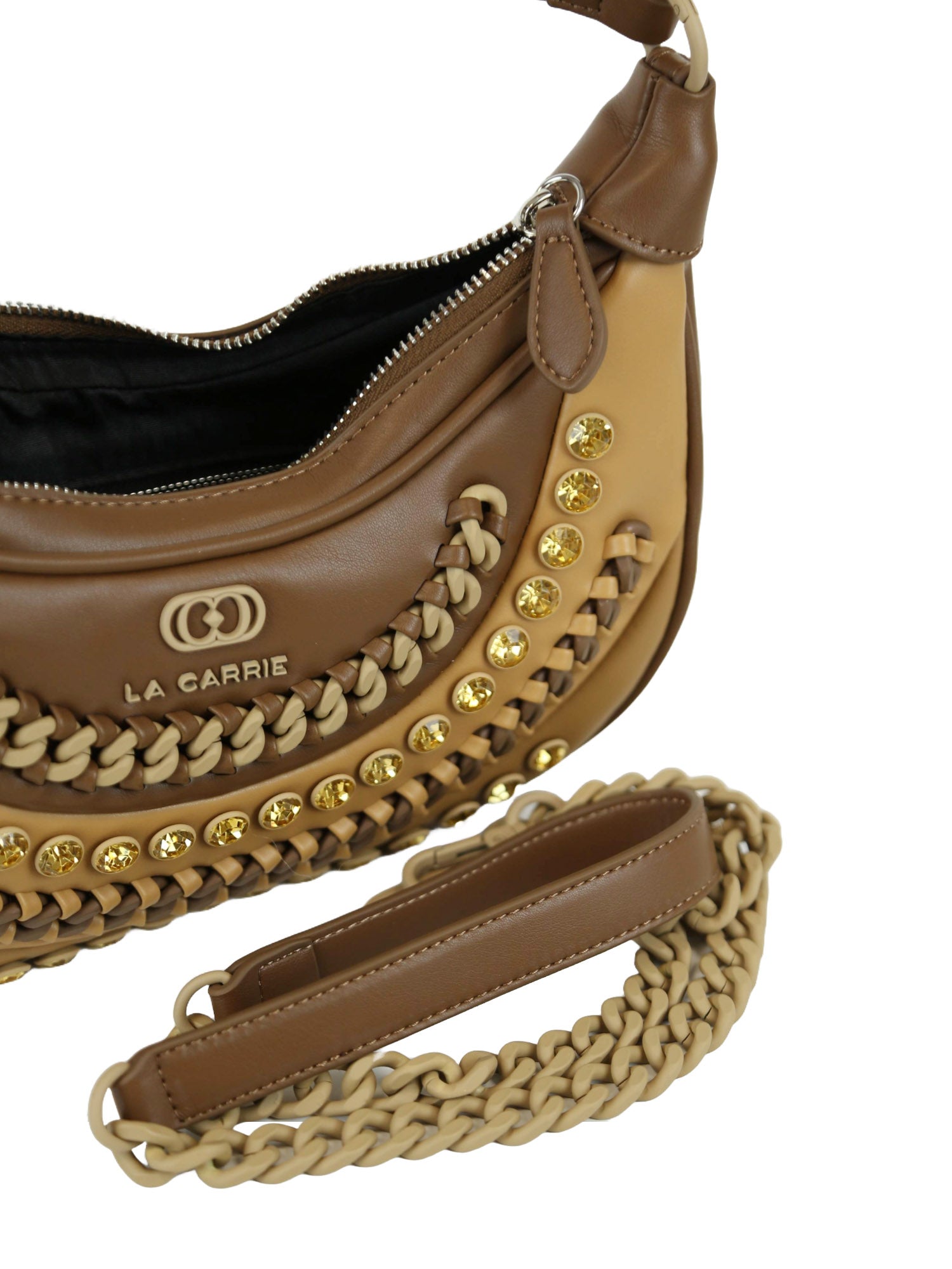 Borse a spalla Marrone La Carrie