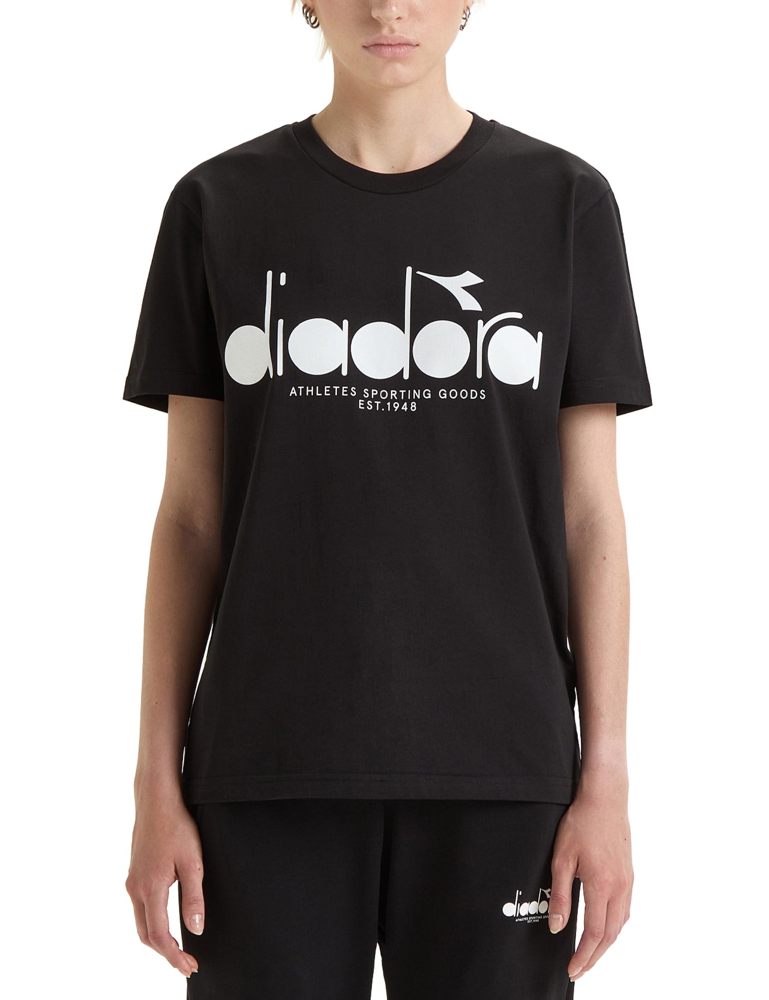 T-shirt Nero Diadora