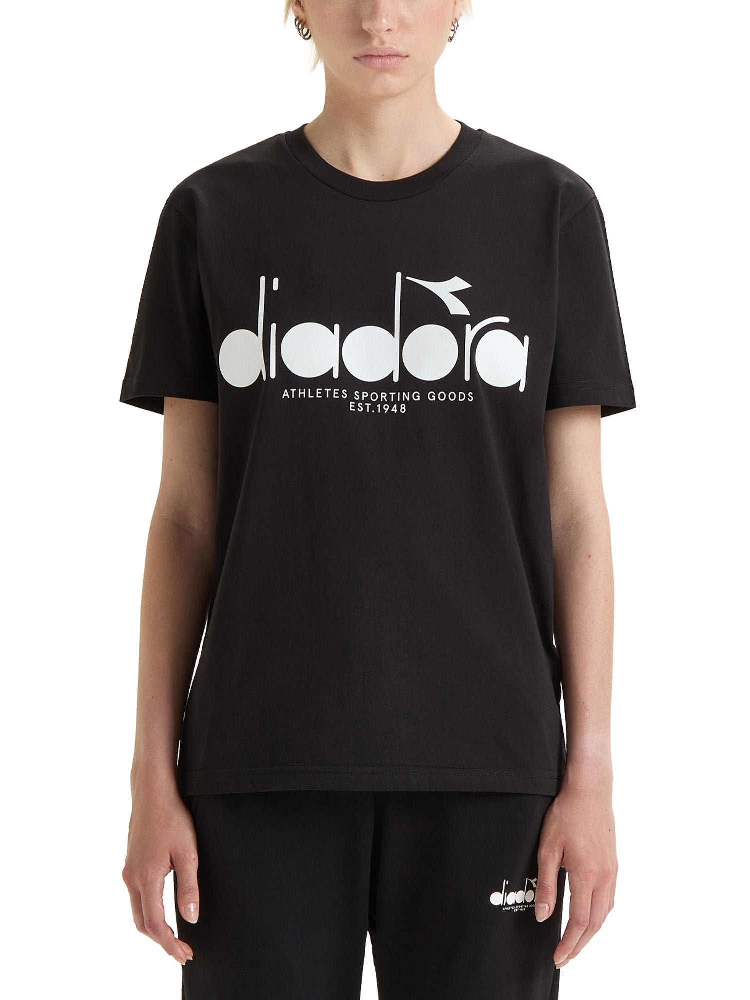 T-shirt Nero Diadora